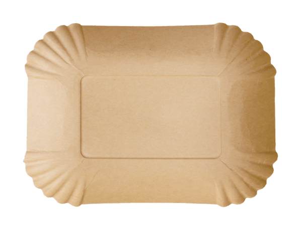 PAPER BOWLS MADE FROM BROWN KRAFTBOARD WITH GREASEPROOF BARRIER