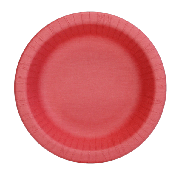 BOWL MADE FROM VIRGIN FIBERS WITH GREASEPROOF BARRIER. COLOUR PRINTED WITH NON-PLASTIC COATING. RED