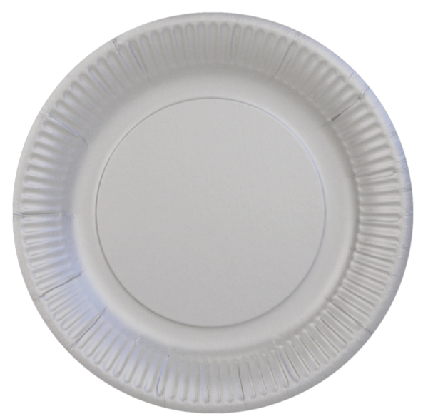 COLOUR PRINTED PAPER PLATES MADE FROM VIRGIN FIBERS WITH NON-PLASTIC COATING silver