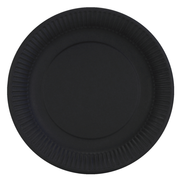 Premium PAPER PLATES MADE FROM VIRGIN FIBERS WITH GREASEPROOF BARRIER